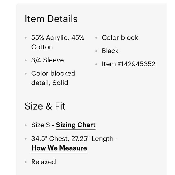 Kaufmanfranco Womens Pullover Sweater Black Long Sleeve Scoop Neck Thumb… - Picture 5 of 5